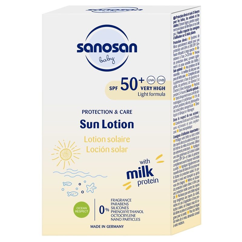 Sanosan Baby Sun Lotiune SPF50+ 100ml