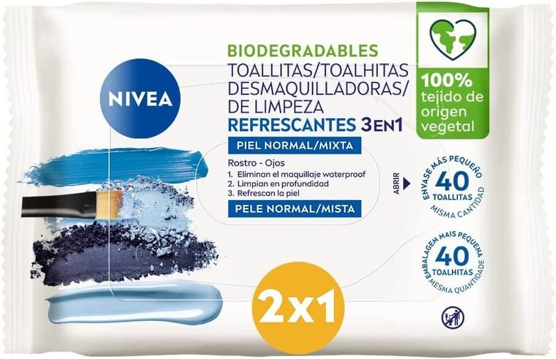Nivea Servetele Demachiante Piele Normala/Mixta