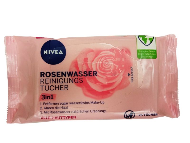 Nivea Servetele Demachiante Rose x 25buc