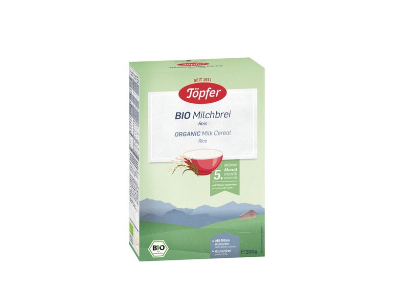 Topfer Cereale Orez cu Lapte +4l 200g