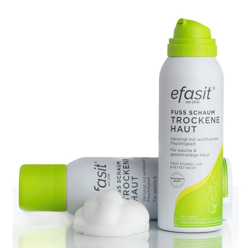 Efasit Spuma pt Picioare Piele Uscata 125ml