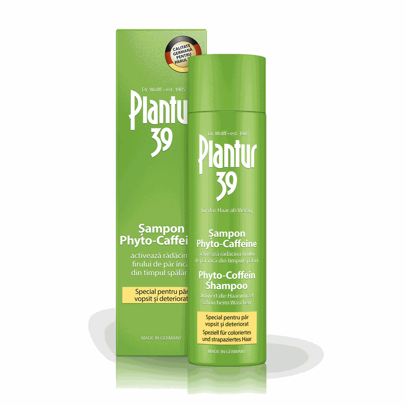 Plantur 39 Sampon Phyto Caffeine Par Vopsit si Deteriorat 250ml