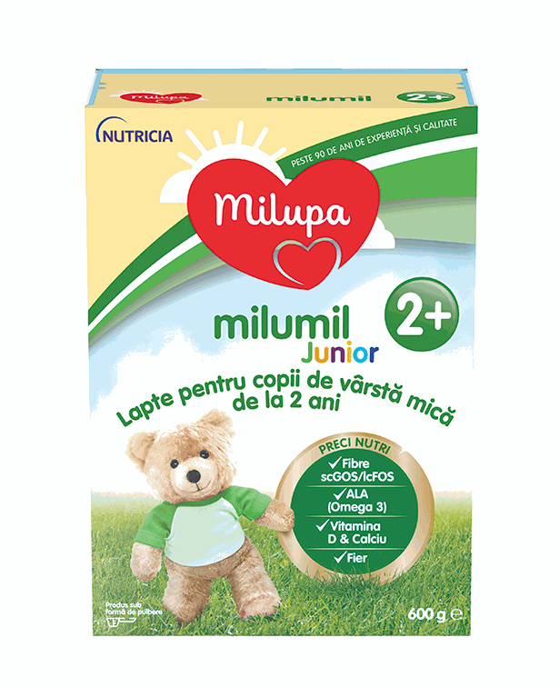 Milupa Milumil Lapte Praf Junior 2+ 600g