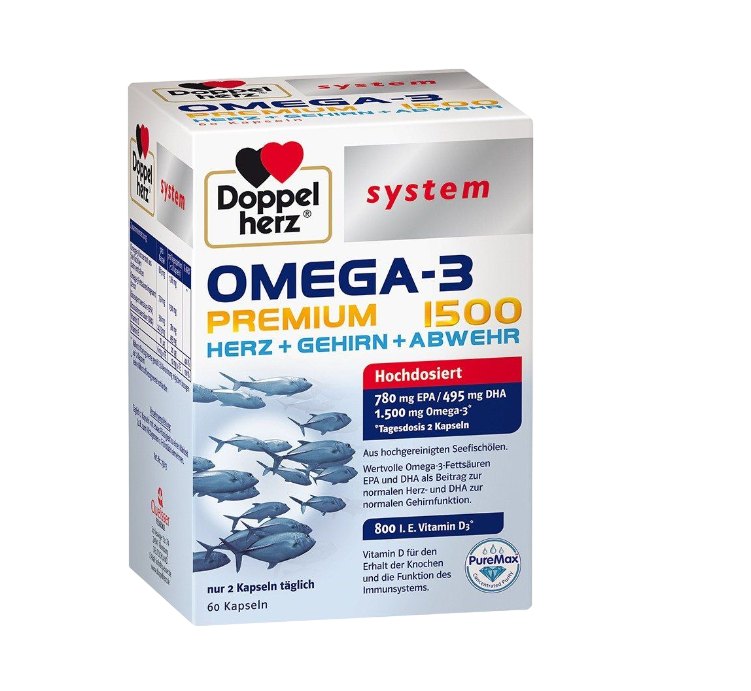 Doppelherz System Omega 3 Premium 1500mg x 60cps
