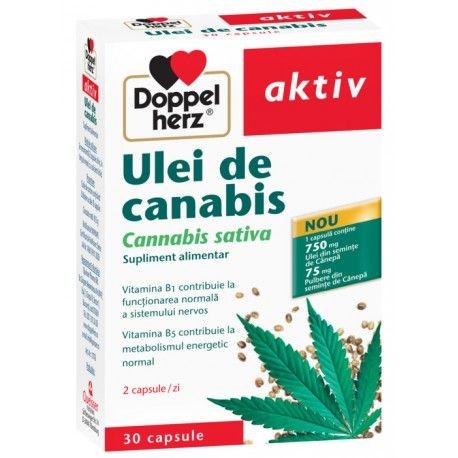 Doppelherz Aktiv Ulei de Canabis x 30cps