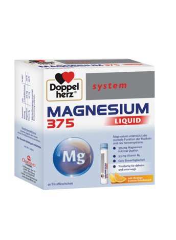 Doppelherz System Magneziu Lichid Vegan 375mg x 10fl
