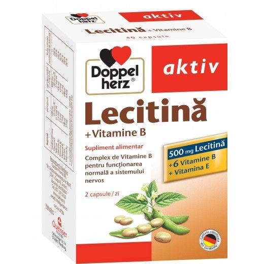 Doppelherz Aktiv Lecitina+Vit B+Vit E x 40cps