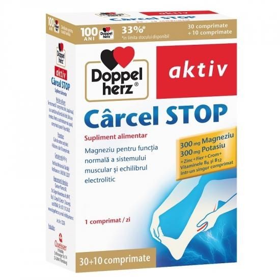 Doppelherz Aktiv Carcel Stop x 30cpr+10cpr