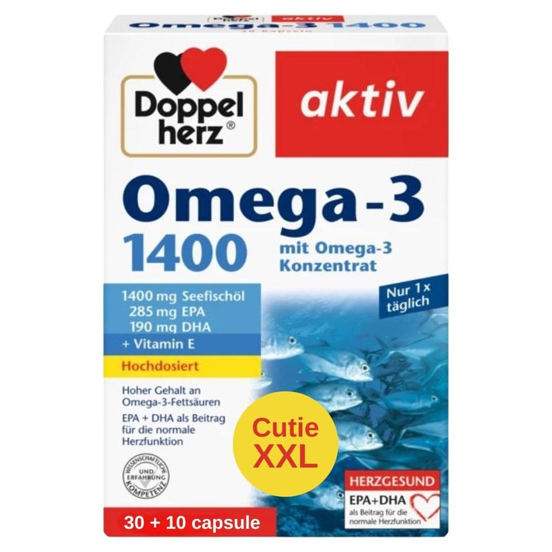 Doppelherz Aktiv Omega 3 1400 XXL x 30cps+10cps