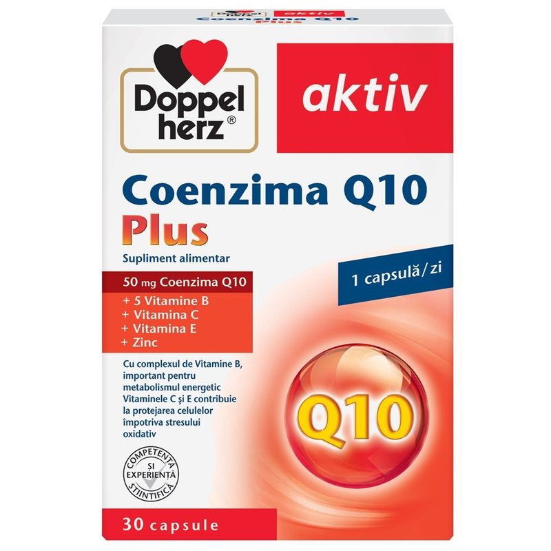 Doppelherz Aktiv Coenzima Q10 Plus 50mg x 30cps