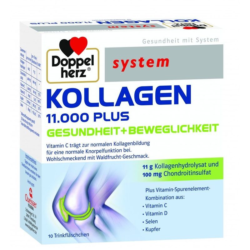 Doppelherz System Kollagen 11.000 Plus x 10fl