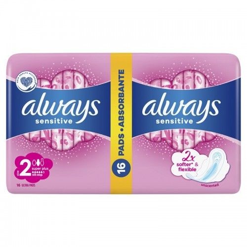 Tamp Always Ultra Sensitive Super Plus Duo Pack x 16buc