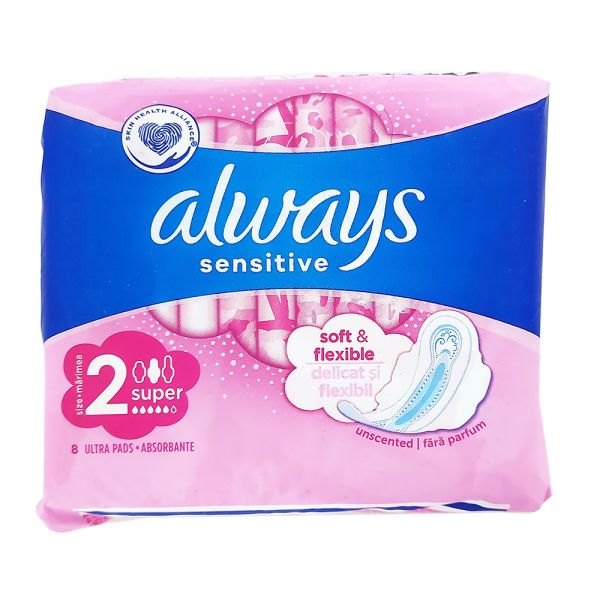 Tamp Always Ultra Sensitive Super Plus x 8buc