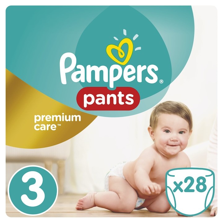 Pampers Premium Care 3 Pants 6-11kg x 28buc