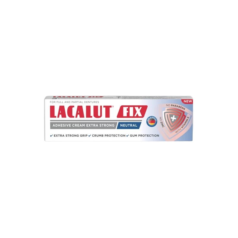Lacalut Crema Adeziva Proteza Fix Neutral 40g