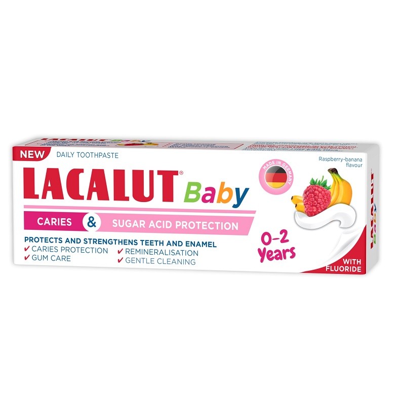 Lacalut Pasta de Dinti Baby 0-2a 55ml