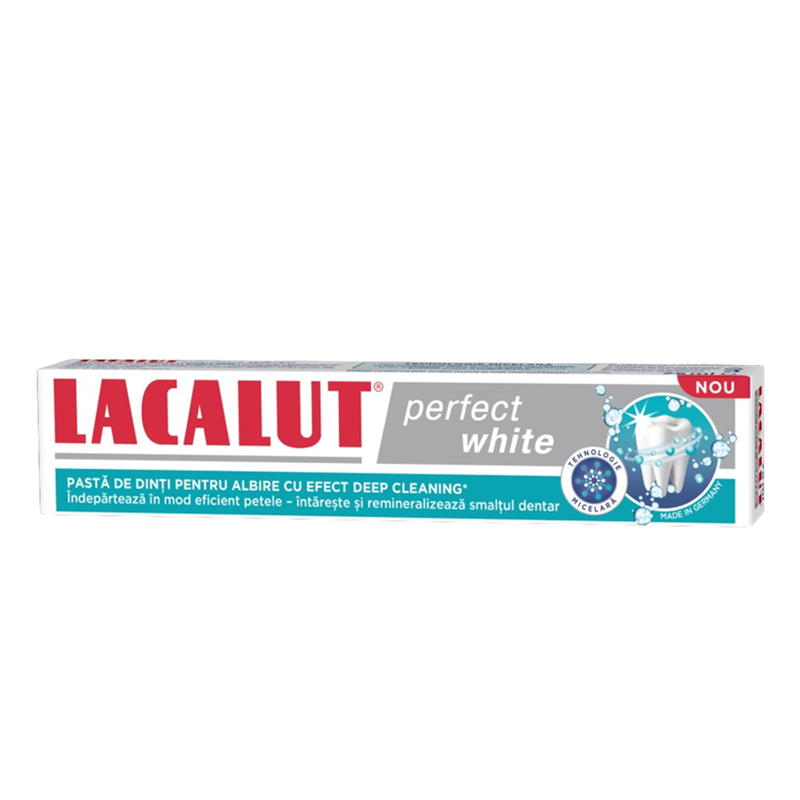 Lacalut Pasta de Dinti Perfect White 75ml