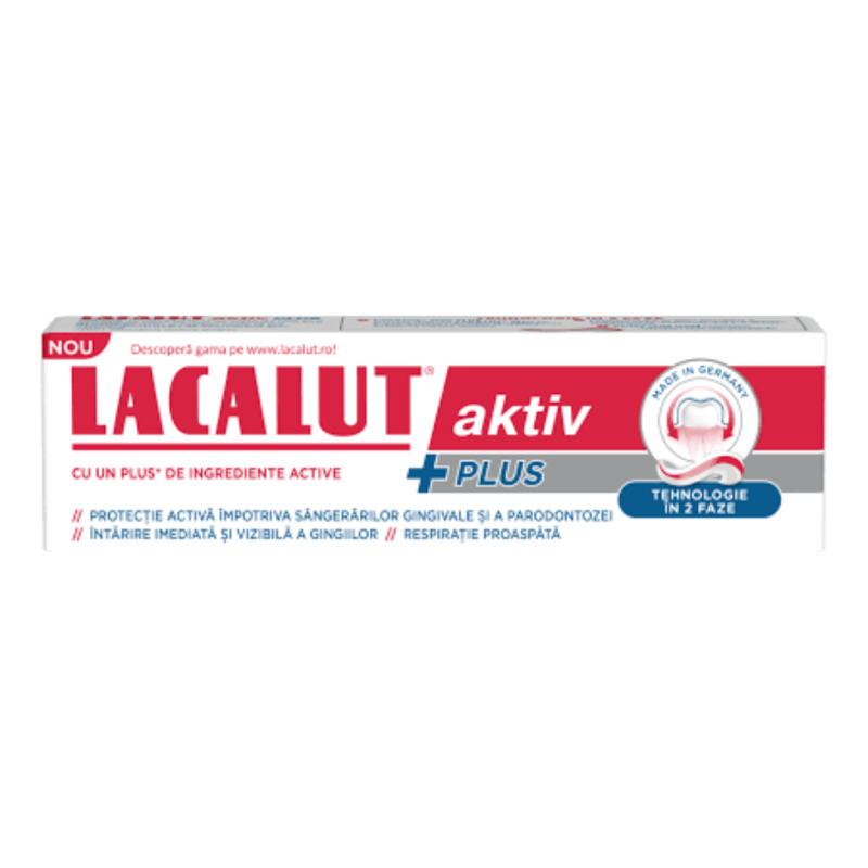 Lacalut Pasta de Dinti Aktiv Plus 75ml
