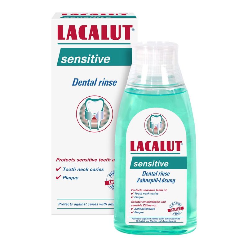 Lacalut Apa de Gura Sensitive Antiplaque 300ml