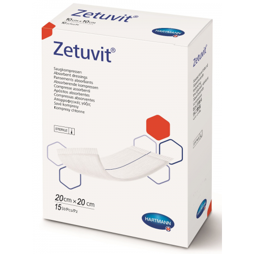 Hartmann Zetuvit Comprese Sterile 20 x 20cm x 15buc