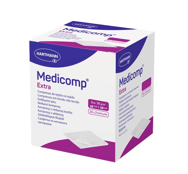 Hartmann Medicomp Extra Sterile 10/10cm x 25buc
