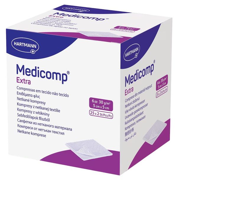 Hartmann Medicomp Extra Sterile 5/5cm x 25buc
