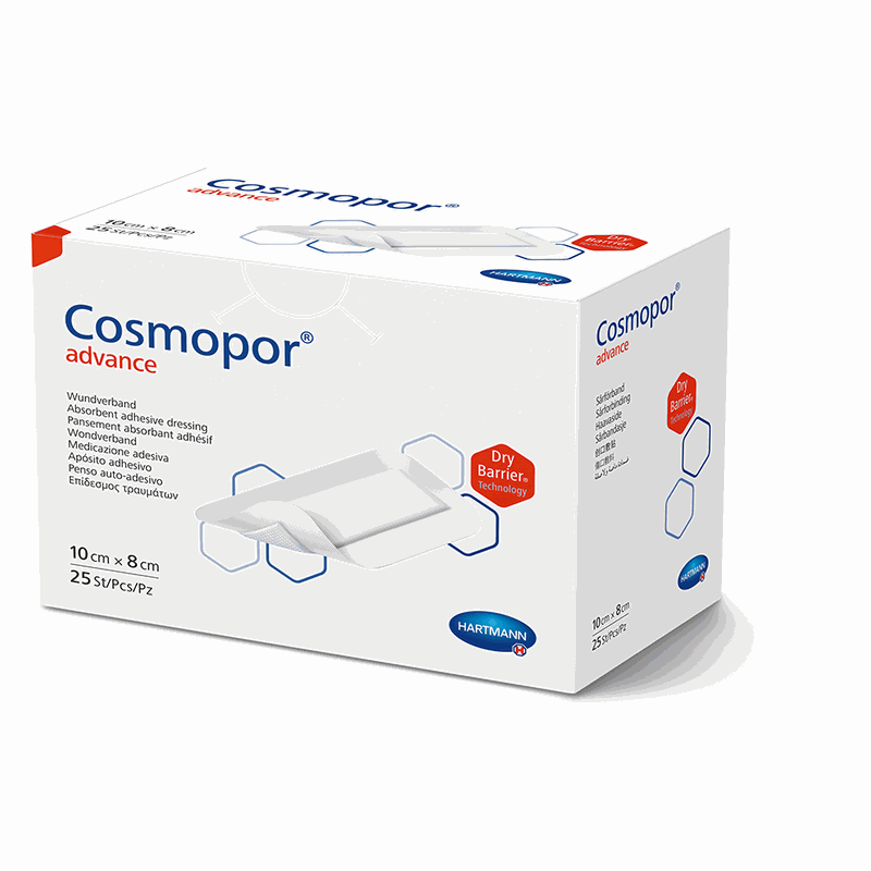 Hartmann Cosmopor Advance 10/8cm x 25buc