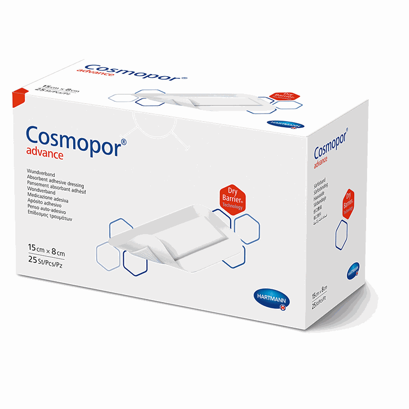 Hartmann Cosmopor Advance 15/8cm x 25buc