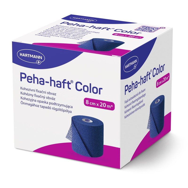 Hartmann Peha-Haft Color Albastru 8cm x 20m