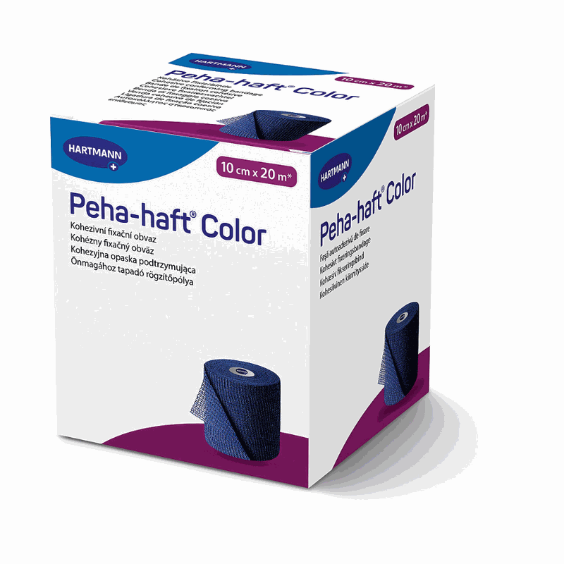 Hartmann Peha-Haft Color Albastru 10cm x 20m