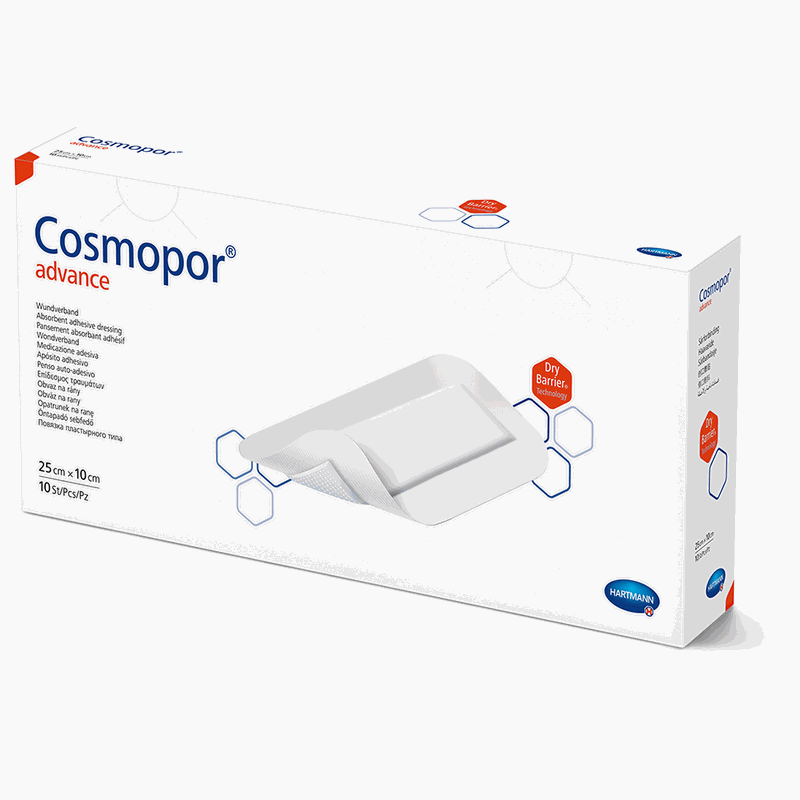 Hartmann Cosmopor Advance 25/10cm x 10buc