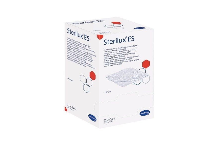 Hartmann Sterilux ES Comprese Sterile 7.5cm x 7.5cm 25plic x 5buc