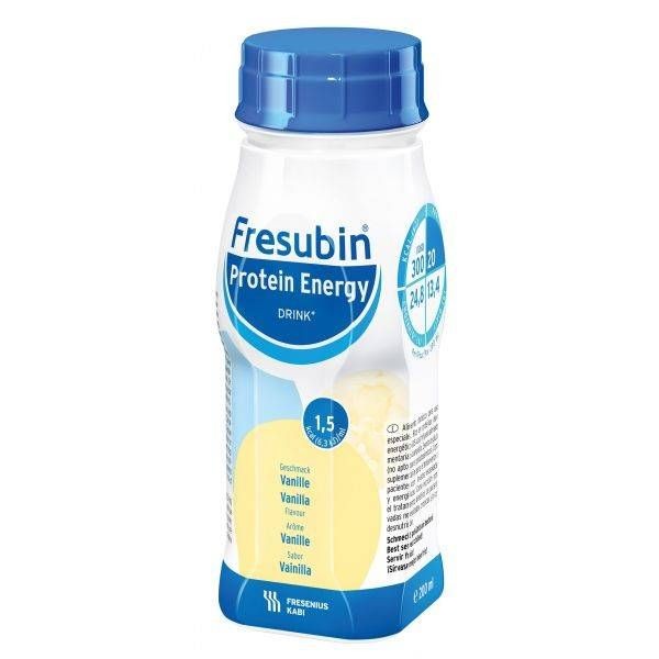 Fresubin Protein Energy Drink Easybottle Vanilie 200ml x 4fl Fresenius Kabi