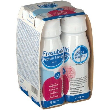 Fresubin Protein Energy Drink Easybottle Fragi 200ml x 4fl Fresenius Kabi