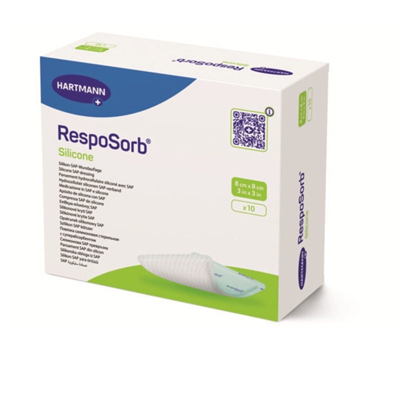 Hartmann Resposorb Silicone 8x8cm x 10buc