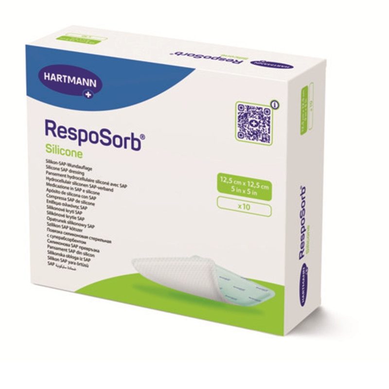 Hartmann Resposorb Silicone 12,5x12,5cm x 10buc