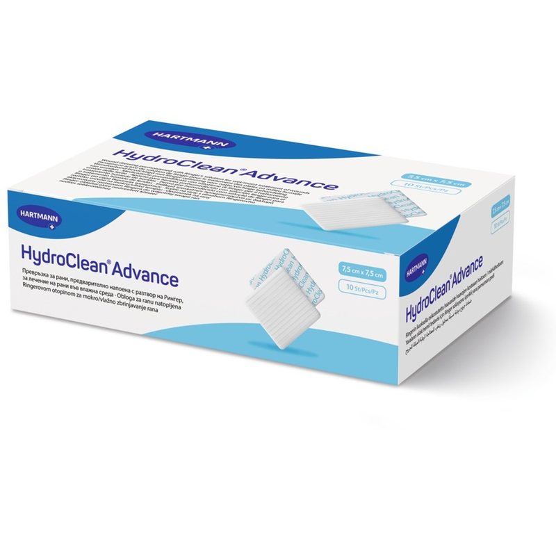 Hartmann HydroClean Advance 7,5cm/7.5cm x 10buc