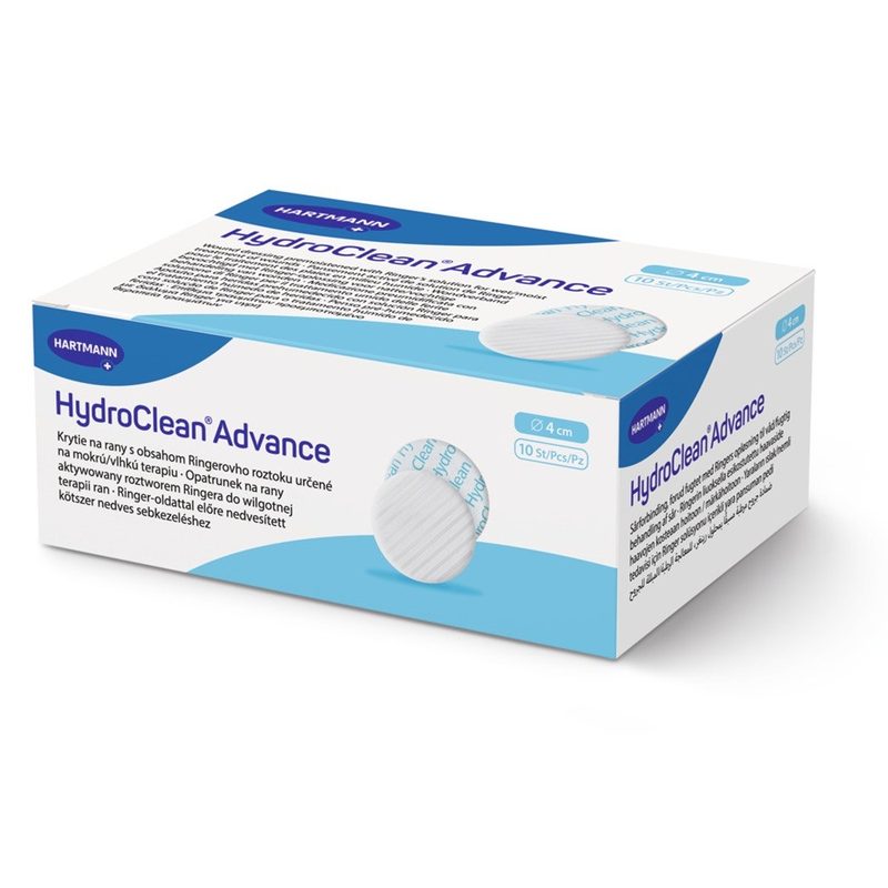 Hartmann HydroClean Advance Rotund 4cm x 10buc