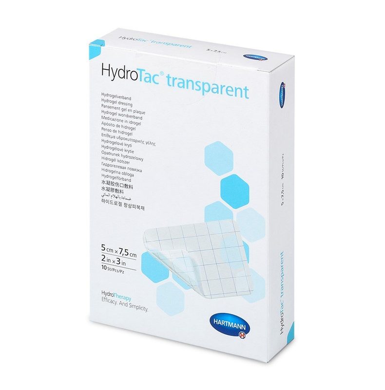 Hartmann HydroTac Transparent 5/7,5cm x 10buc