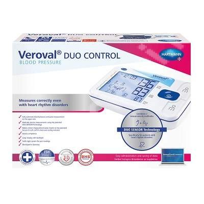 Hartmann Veroval Tensiometru Duo Control Large+Taxa Verde 0,75+TVA