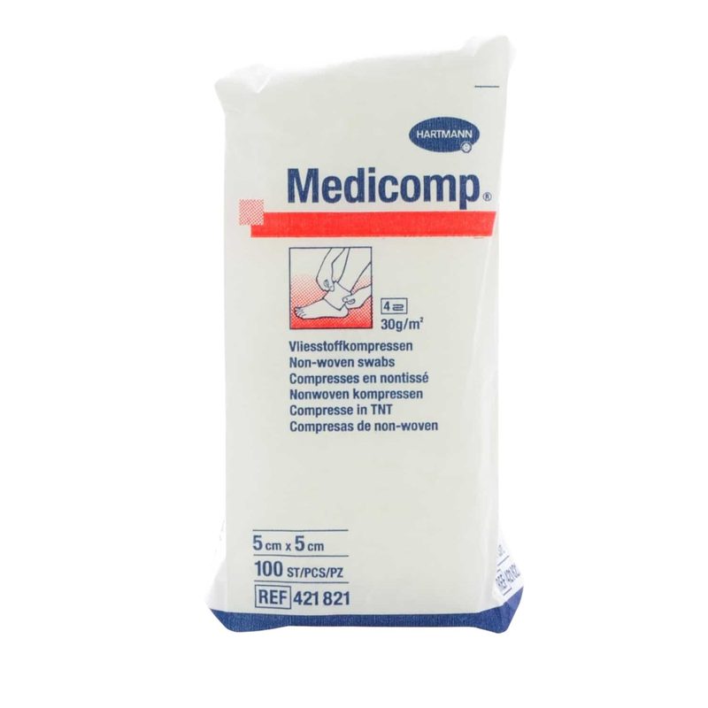 Hartmann Medicomp Extra Nesterile 5x5cm x100buc