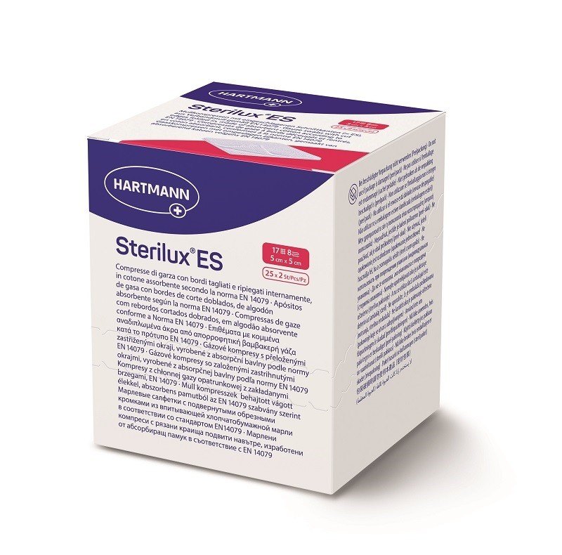 Hartmann Sterilux ES Comprese Sterile 5cm x 5cm 2plic x 25buc