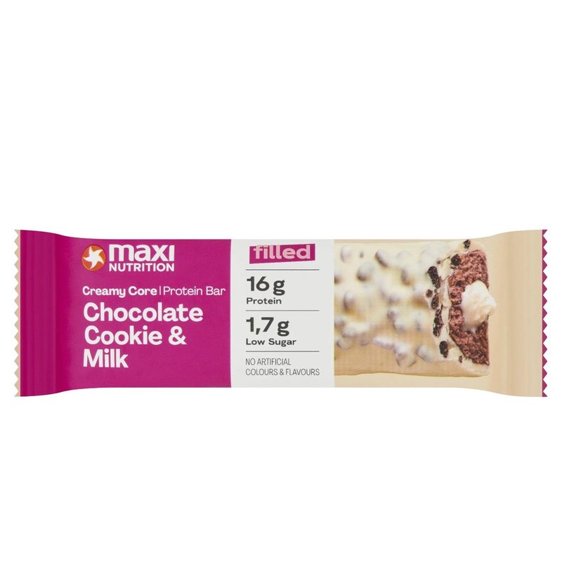Baton Proteic Chocolate Cookie&Milk 45g Maxi Nutrition