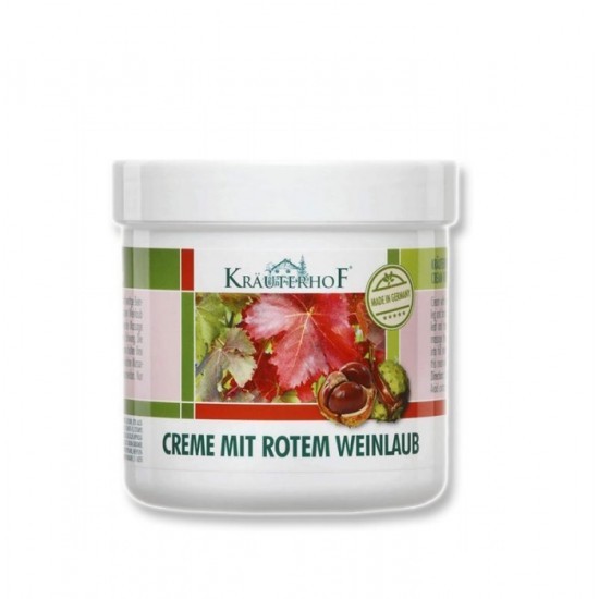 Krauterhof Crema pt Picioare cu Castane si Vita de Vie Rosie 250ml