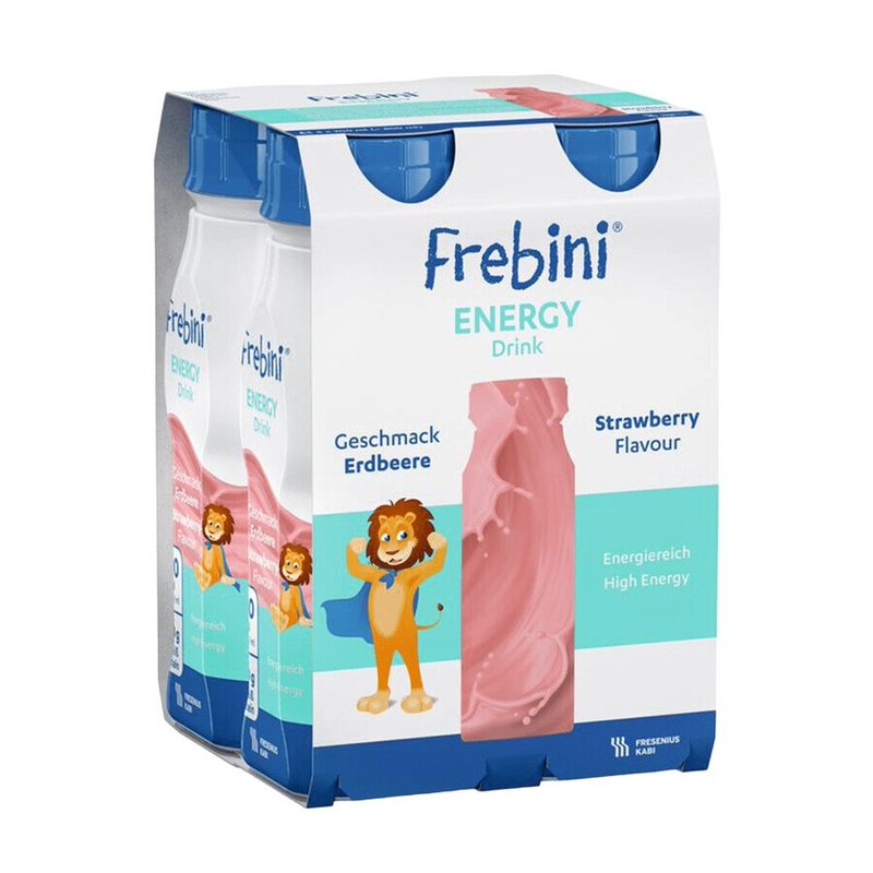 Frebini Energy Drink Easybottle Capsuni 200ml x 4fl Fresenius Kabi