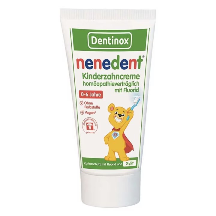Nenedent Pasta de Dinti cu Fluor pt Copii 0-6a 50ml