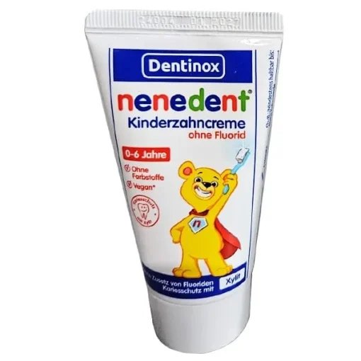 Nenedent Pasta Dinti fara Fluor pt Copii 0-6a 50ml Dentinox