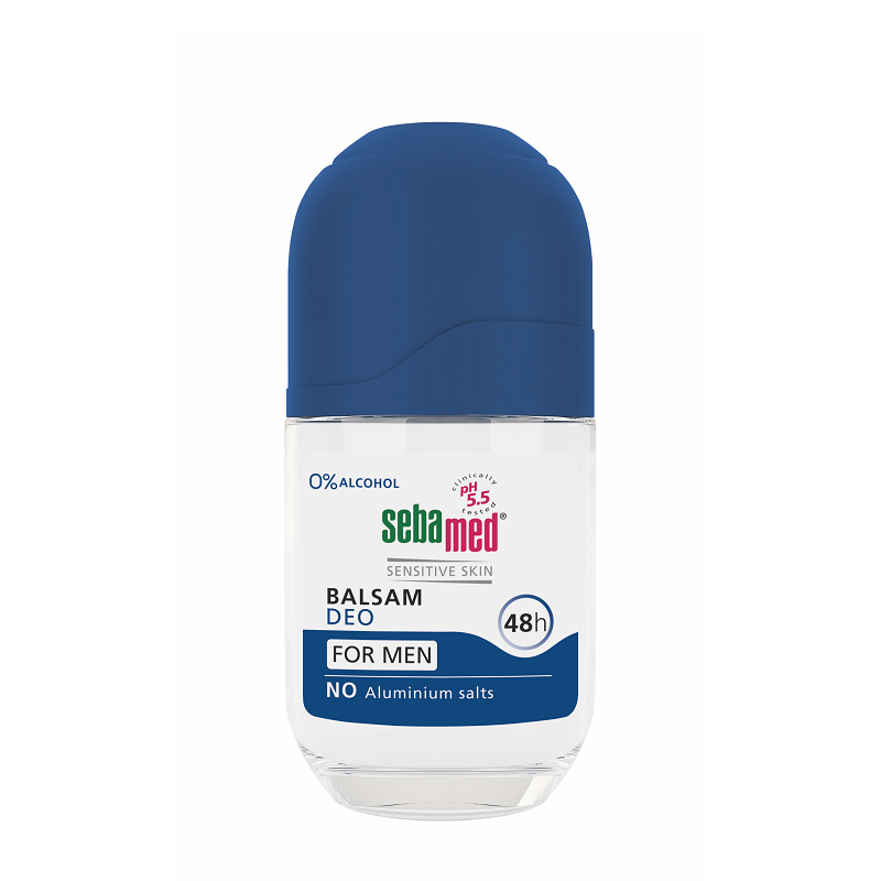 Sebamed For Men Deodorant Balsam Roll-On Sensitive 50ml