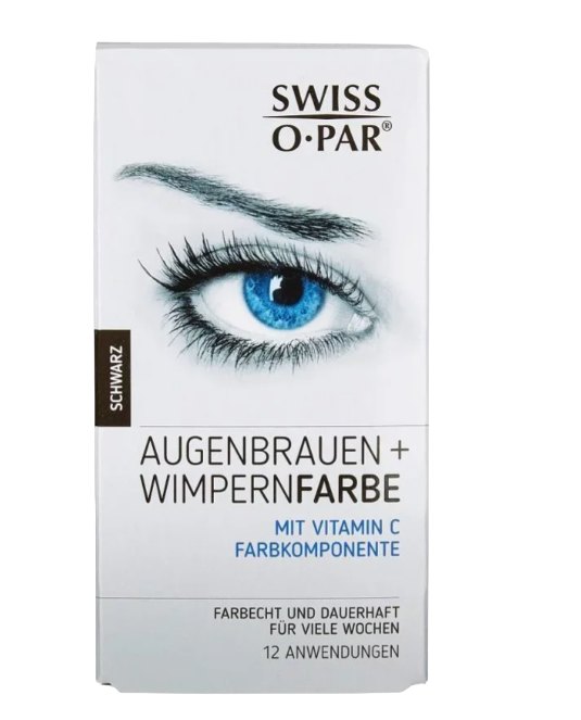 Swiss O Par Vopsea pt gene si sprancene negru