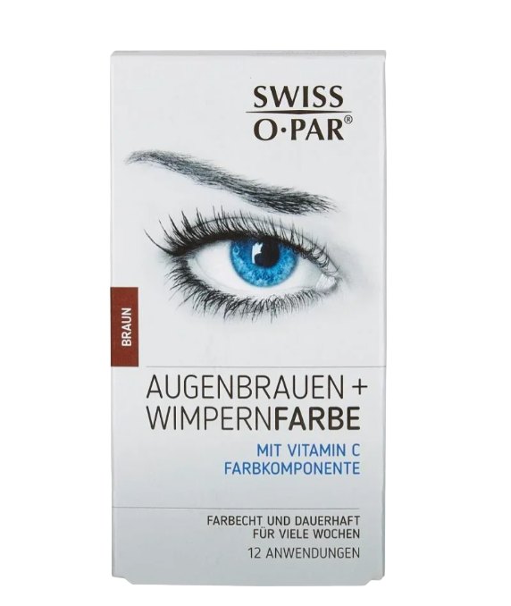 Swiss O Par Vopsea pt gene si sprancene maro